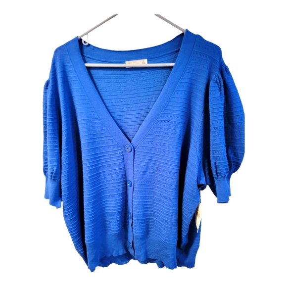 89th Madison Top with Buttons 2x NWT - Picture 1 of 4